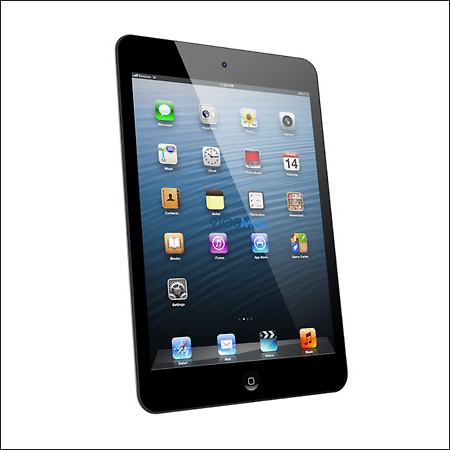 아이패드 미니(iPad mini) - 아이패드 미니 랜더링 이미지 및 정보