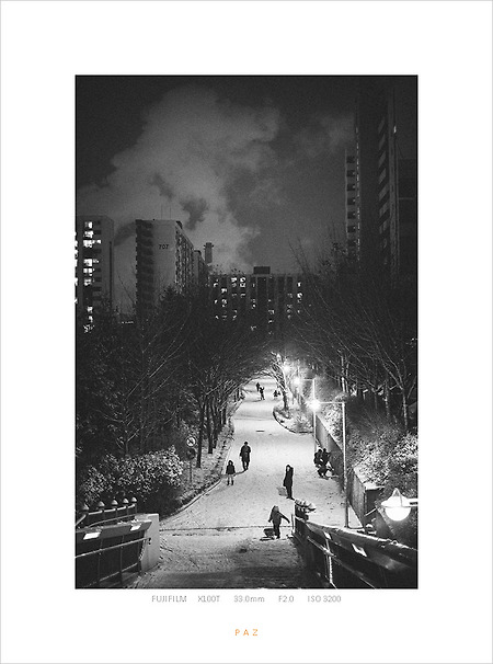 [X100T] Snow and night