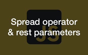 Chapter 09: Spread와 Rest (Spread operator and rest parameters)