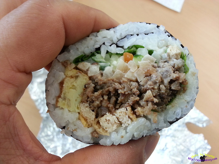 속보이는김밥 이미지