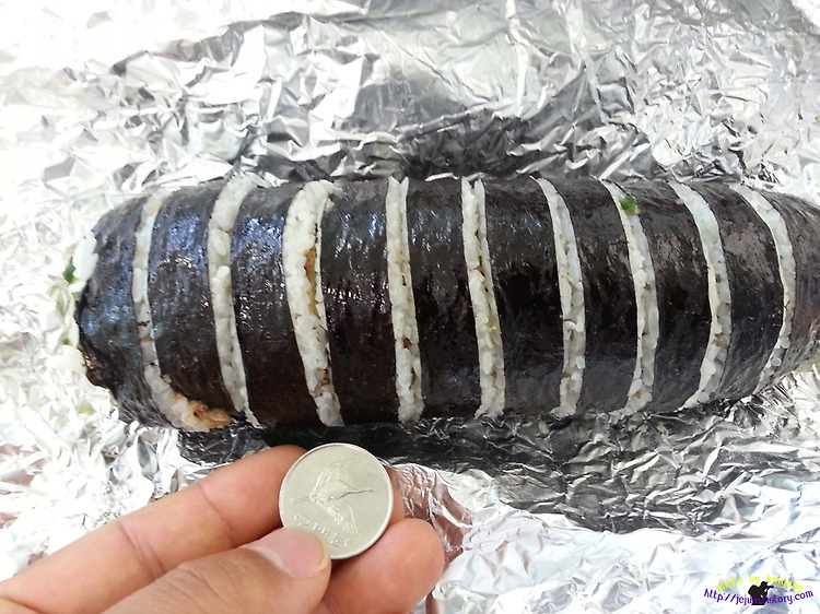 속보이는김밥 이미지