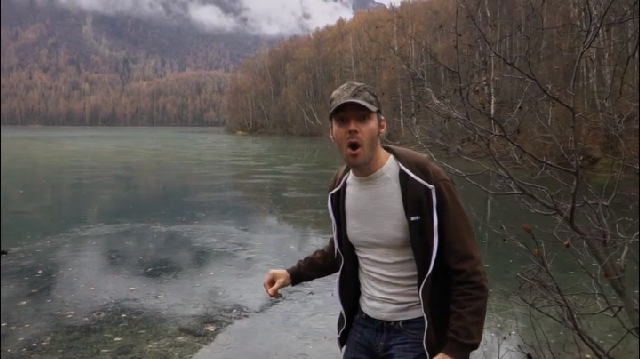  물수제비 얼음 위로 띄우면?