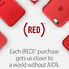 Apple, 세계 에이즈날을 위한 "(PRODUCT) RED" 제품을 추가