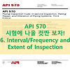 API570_시험에 나올만한 특급요약집 : 6장. Interval/Frequency and Extent of Inspection