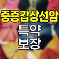 중증갑상선암 특약의 핵심 보장내용과 필요성