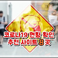 코로나19 국내 확진자 현황 정보 확인 추천 사이트 8곳