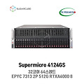 Supermicro 4124GS EPYC 7313 2P 512G RTXA4000 8 32코어 중고서버