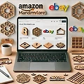 레이저 커팅 제품 온라인 판매 완벽 가이드: 네이버 스마트스토어, 쿠팡, Amazon Handmade, eBay 활용법