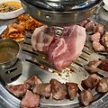 부산 화명동 삼겹살 목살 맛집 고기집 - 한가돈