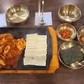 영종도 두부요리집/ 노란콩