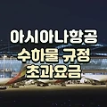 아시아나항공 수하물 규정 초과요금 알아보기