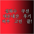 피부 고민 끝 설화수 퍼펙팅 쿠션 에어리 리필, 내돈내산 후기!