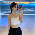 '환승연애2' 김지수가 공개한 근황, "마네킹 같다" 수영복 입은 몸매에 모두가 극찬