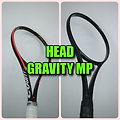 헤드 그래비티 MP 테니스라켓 도색, 무광 올 블랙