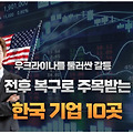 우크라이나 전후 복구로 주목받는 한국 기업