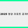 2025년 한국인 영양 섭취 실태 총정리 – 바쁜 직장인을 위한 식단 개선 전략