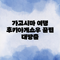 가고시마, 호텔 후키아게소우 쉽게 즐기기