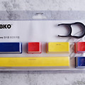 [구매후기] ABKO Hacker 6키 컬러풀 키캡 (V2-스페이스바 옐로우)