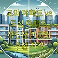 교외 아파트 vs 도심 아파트, 장단점 비교와 추천 지역
