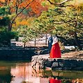 남산골한옥마을 한복웨딩스냅과 전통혼례 촬영후기, 빛새김사진관 국제커플 한복스냅 빈티지 필름톤