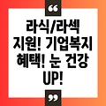 라식/라섹 수술비 지원! 기업 복지 혜택으로 눈 건강과 업무 효율 UP!