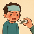 해열제 먹였는데도 열이 계속 날 때? 바로 이렇게 하세요!