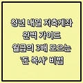 청년 내일 저축계좌 완벽 가이드: 월급의 3배 모으는 '돈 복사' 비법 [2025년 최신]