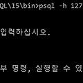 [PostgreSQL] PostgreSQL 데이터베이스 접속 후 관련 문제 해결: 'more'은(는) 내부 또는 외부 명령, 실행할 수 있는 프로그램, 또는 배치 파일이 아닙니다.
