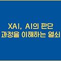 XAI, AI의 판단 과정을 이해하는 열쇠
