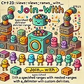 [C++23 새기능 소개] std::views::join_with