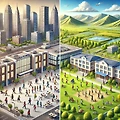 서울 vs 지방 명문고 (대입입학률, 교육환경, 경쟁률)