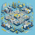SAP 회사코드, 플랜트, 영업 조직 관계 및 테이블