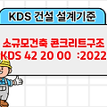 소규모건축 콘크리트구조 KDS 42 20 00 :2022 건설기준