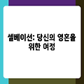 셀베이션: 당신의 영혼을 위한 여정