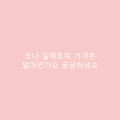 코나 일렉트릭 가격은 얼마인가요 궁금하세요