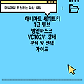 애니가드 세이프티 1급 밸브 방진마스크 VC102V: 상세 분석 및 선택 가이드