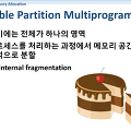 운영체제 8. 메모리(주 기억장치) 관리 (3) - Variable Partition Multi-programming