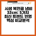 시샘 복전골 냄비 32cm: 5가지 최신 트렌드 반영 핵심 비교분석