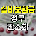 실비보험금 청구 간소화 및 신속처리 방법