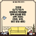 고프로 12/11/10/9 강화유리 액정필름: 완벽 보호를 위한 선택 가이드 (전면, 후면, 렌즈 보호 세트)