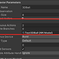 # ML-Agents Behavior Parameters