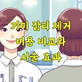 기미 잡티 제거 비용 비교와 시술 효과