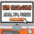 일본 이심(eSIM) 사용법, 가격, 추천 요금제 완벽 가이드✅