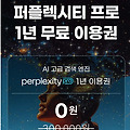 페이북에서 퍼플렉시티 1년 무료 이용 신청방법, 조건, 혜택 – BC카드 고객이라면 꼭 챙겨야 할 AI 서비스 무료 혜택