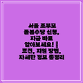 서울 조부모 돌봄수당 신청, 지금 바로 알아보세요! | 조건, 지원 방법, 자세한 정보 총정리