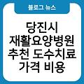 당진시 재활요양병원 추천 전화번호 비용가격 잘하는곳 도수치료가격비용 주소