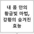 황금의 효능 – 항염 작용과 간 보호에 좋은 한약재: 놀라운 효능과 활용법