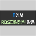 [R] R에서 RDS 파일 활용하기 (feat. readr)