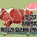 소고기!! 좋은 차돌박이 고르는 방법, 특징과 요리