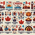캐나다 데이와 7월 캐나다 공휴일 및 주식시장 휴장일